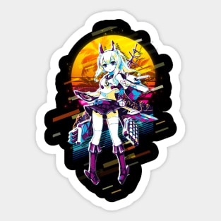 Ayanami Azur Lane Sticker